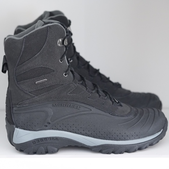 Merrell Men Thermo Frosty Tall Shell Waterproof Hiking Winter Snow Boots 10.5